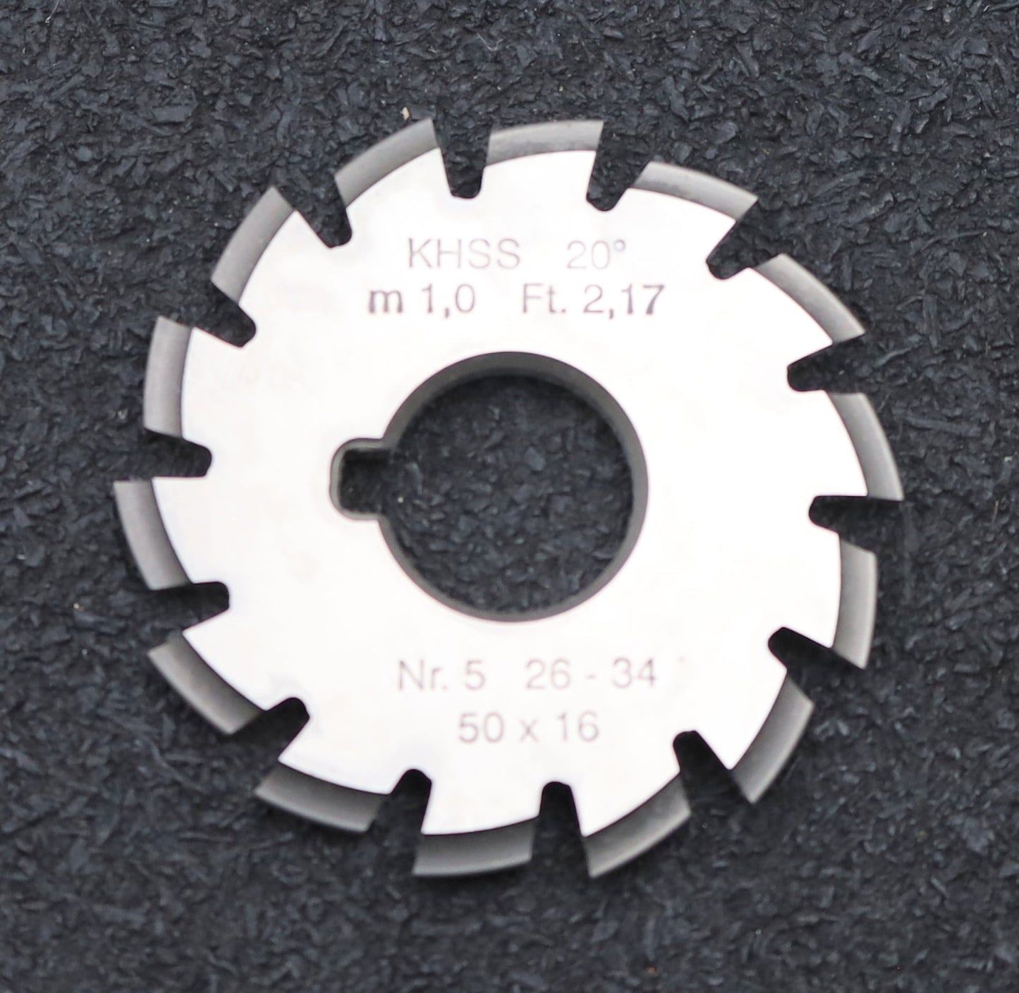 Bild des Artikels DOLD-Zahnformfräser-m=-1mm-No.-5-für-Z=-26-34-EGW-20°-LKN-gear-profile-cutter
