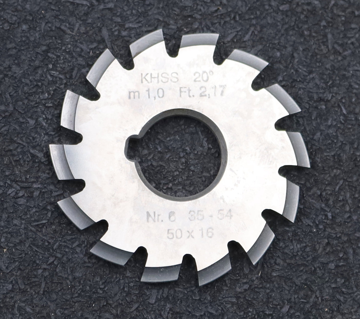 Bild des Artikels DOLD-Zahnformfräser-m=-1mm-No.-6-für-Z=-35-54-EGW-20°-LKN-gear-profile-cutter