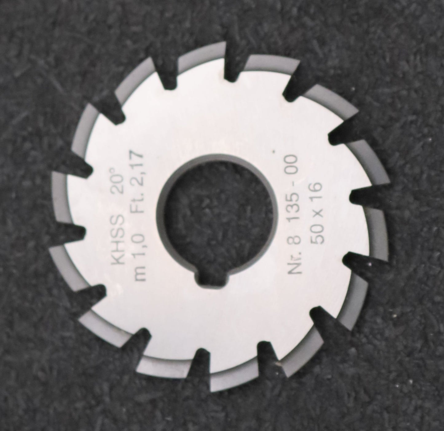 Bild des Artikels DOLD-Zahnformfräser-m=-1mm-No.-8-für-Z=-135-00-EGW-20°-gear-profile-cutter