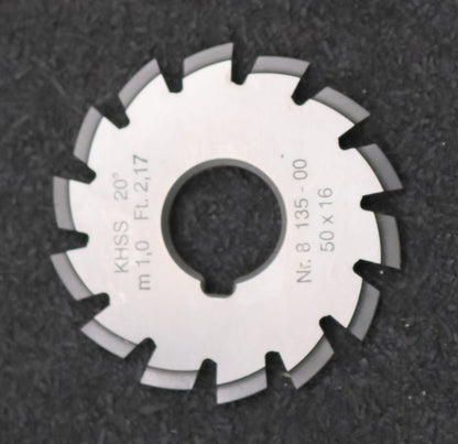 Bild des Artikels DOLD-Zahnformfräser-m=-1mm-No.-8-für-Z=-135-00-EGW-20°-gear-profile-cutter