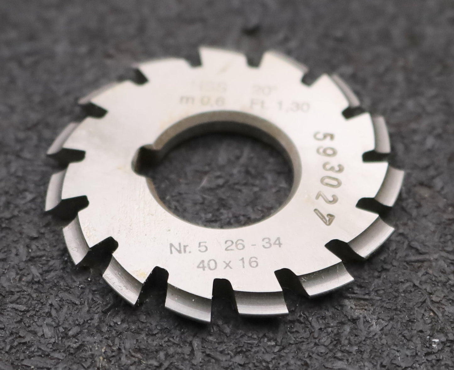 Bild des Artikels DOLD-Zahnformfräser-m=-0,6mm-No.-5-für-Z=-26-34-EGW-20°-gear-profile-cutter
