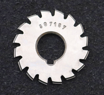 Bild des Artikels DOLD-Zahnformfräser-m=-0,3mm-No.-2-für-Z=-14-16-EGW-20°-gear-profile-cutter