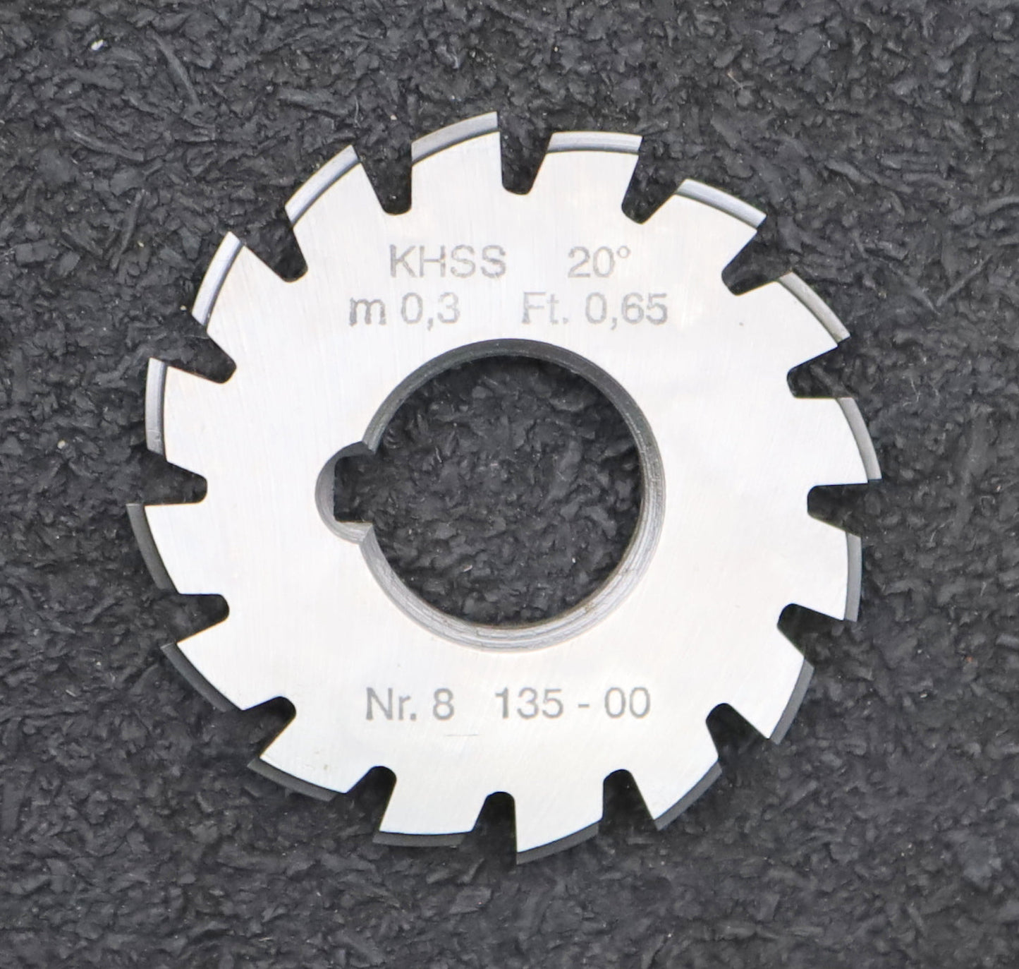 Bild des Artikels DOLD-Zahnformfräser-m=-0,3mm-No.-8-für-Z=-135-00-EGW-20°-gear-profile-cutter