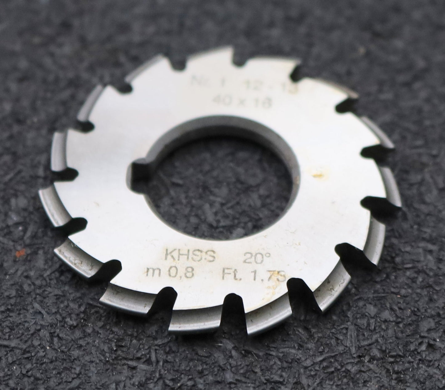 Bild des Artikels DOLD-Zahnformfräser-m=-0,8mm-No.-1-für-Z=-12-13-EGW-20°-gear-profile-cutter