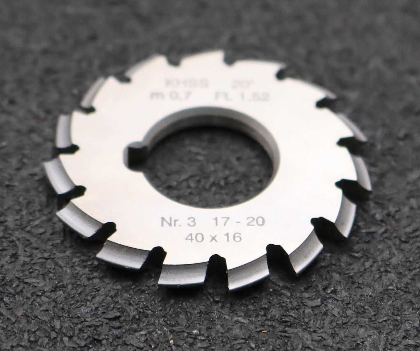 Bild des Artikels DOLD-Zahnformfräser-m=-0,7mm-No.-3-für-Z=-17-20-EGW-20°-gear-profile-cutter