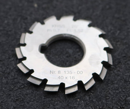 Bild des Artikels DOLD-Zahnformfräser-m=-0,7mm-No.-8-für-Z=-135-00-EGW-20°-gear-profile-cutter