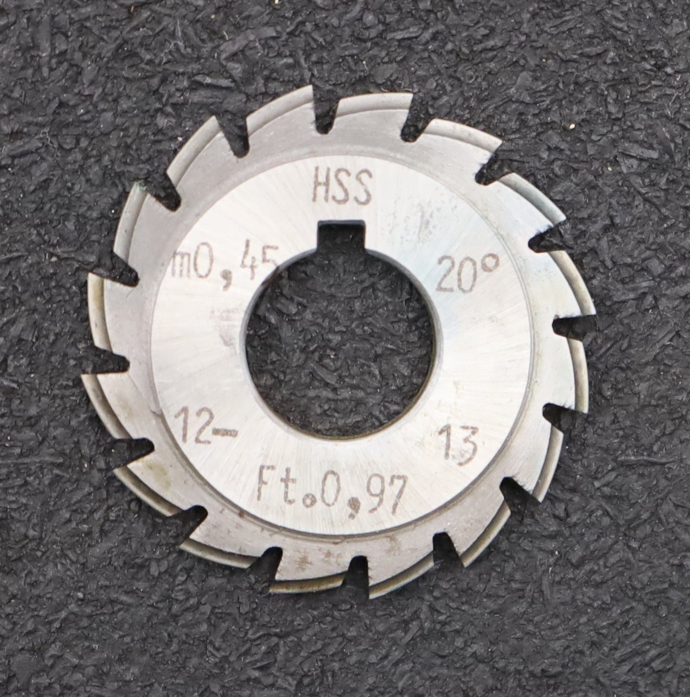 Bild des Artikels DOLD-Zahnformfräser-m=-0,45mm-No.-1-für-Z=-12-13-EGW-20°-gear-profile-cutter