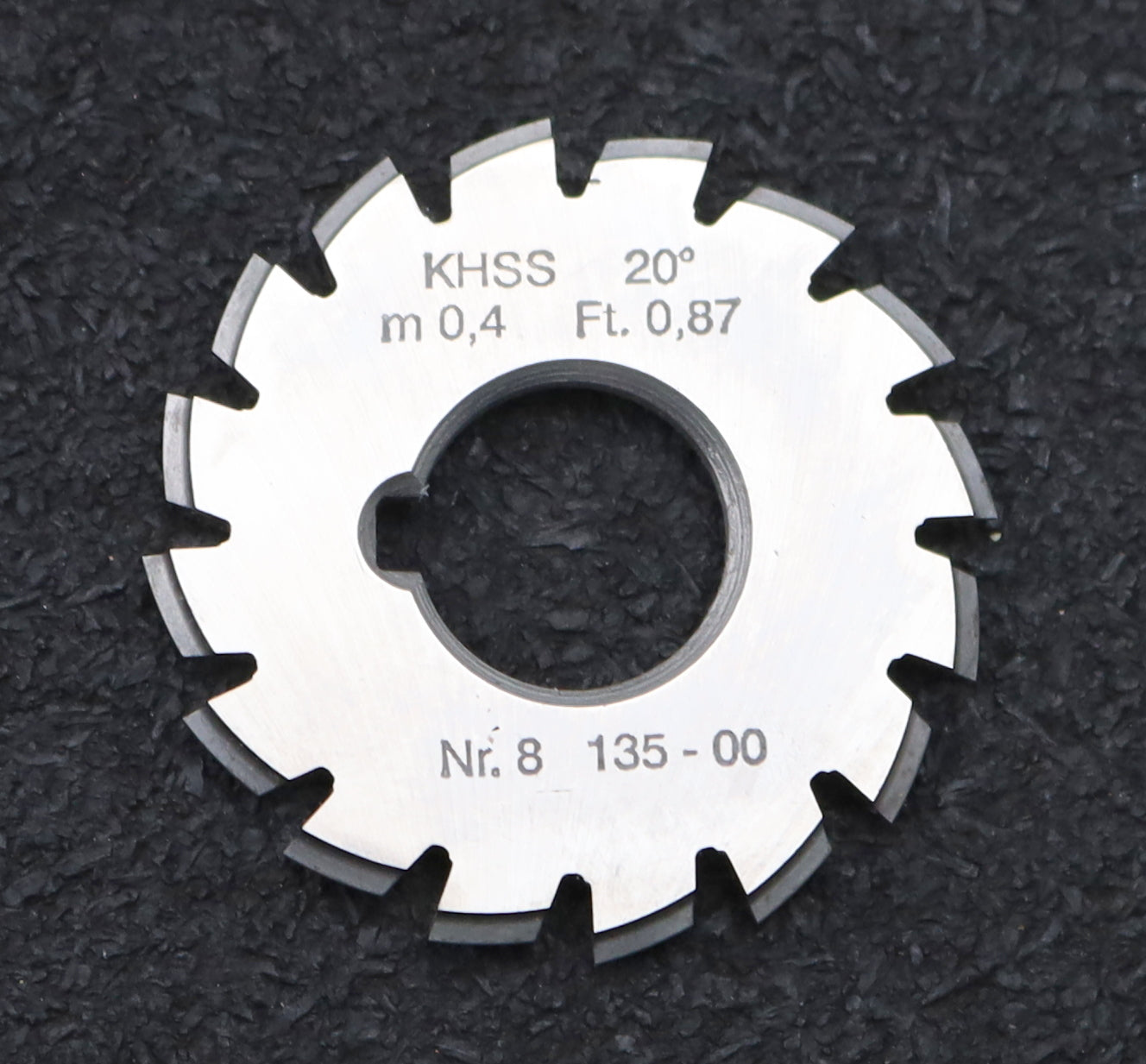 Bild des Artikels DOLD-Zahnformfräser-m=-0,4mm-No.-8-für-Z=-135-00-EGW-20°-gear-profile-cutter