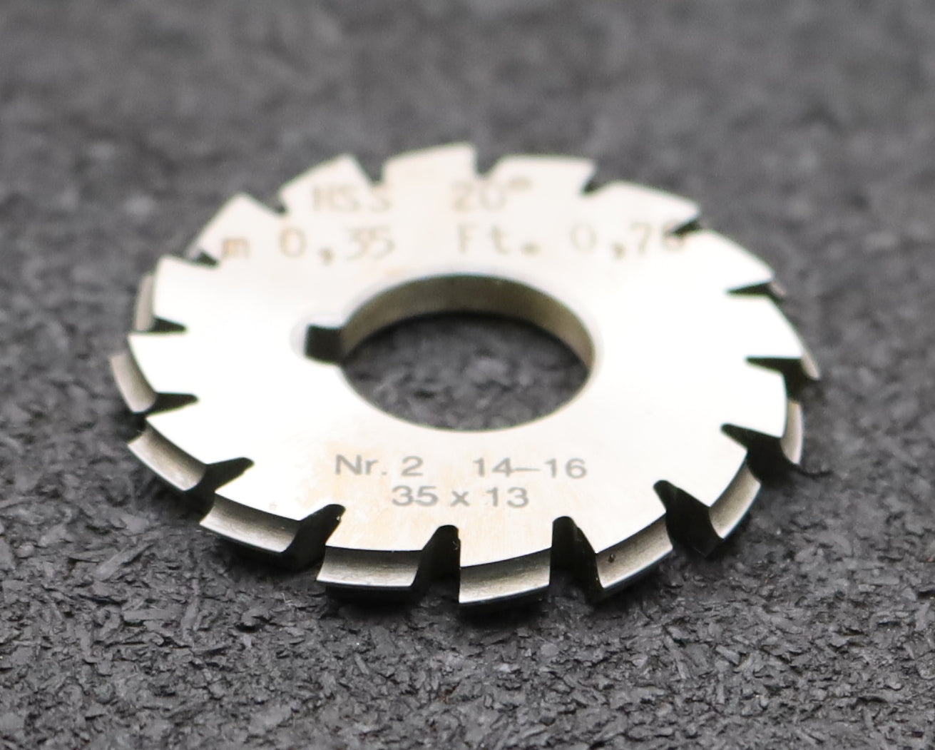 Bild des Artikels DOLD-Zahnformfräser-m=-0,35mm-No.-2-für-Z=-14-16-EGW-20°-gear-profile-cutter