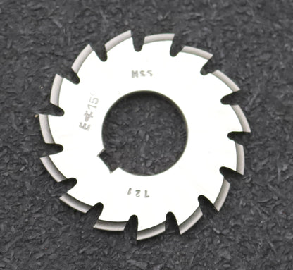 Bild des Artikels DOLD-Zahnformfräser-m=-0,75mm-No.-2-für-Z=-14-16-EGW-15°-gear-profile-cutter