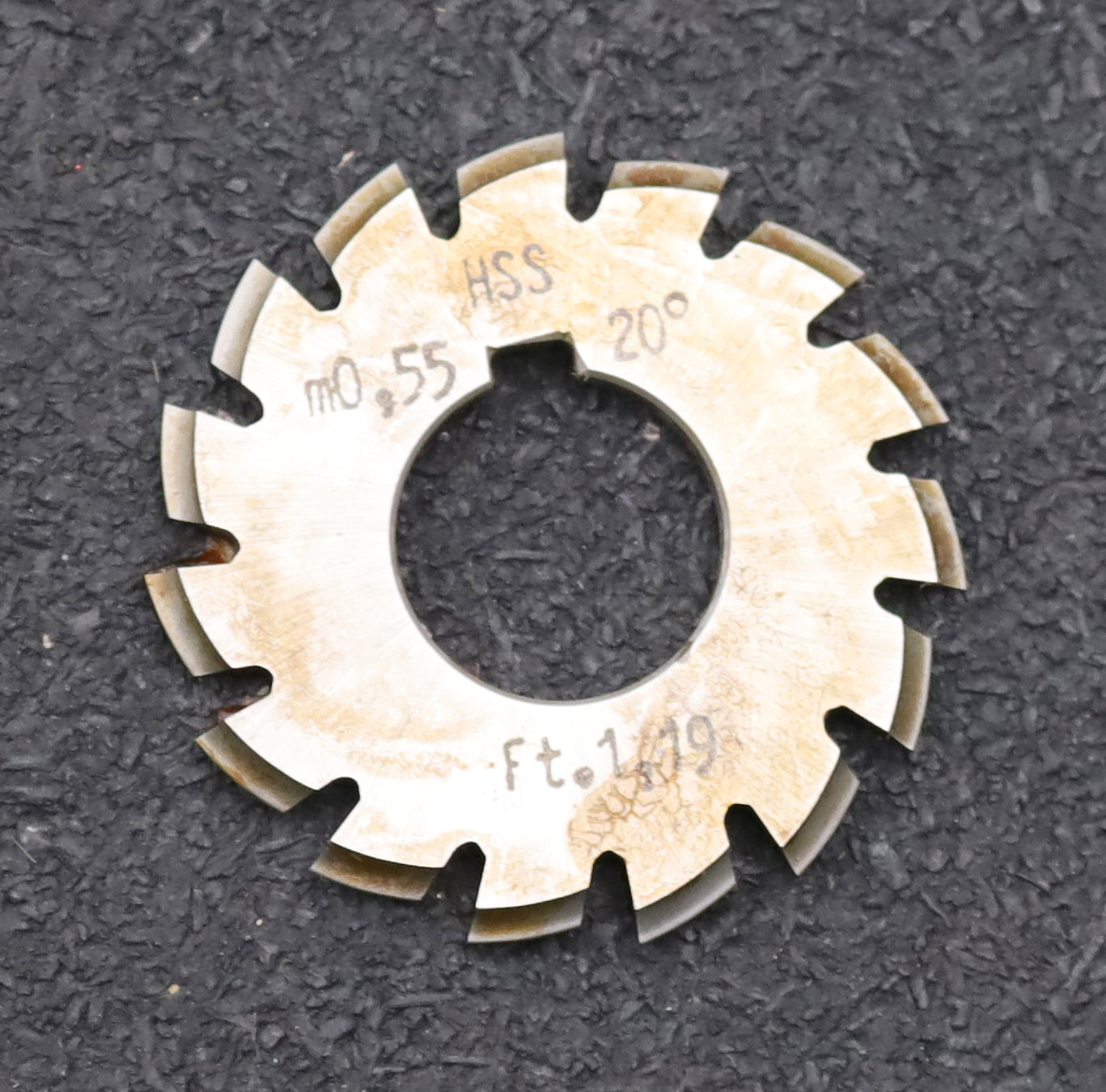 Bild des Artikels DOLD-Zahnformfräser-m=-0,55mm-No.-3-für-Z=-17-20-EGW-15°-gear-profile-cutter
