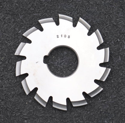 Bild des Artikels DOLD-Zahnformfräser-m=-1mm-No.-4-für-Z=-21-25-EGW-15°-gear-profile-cutter