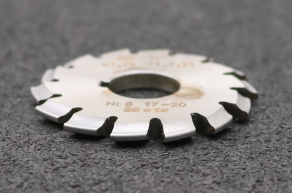 Bild des Artikels DOLD-Zahnformfräser-m=-1,25mm-No.-3-für-Z=-17-20-EGW-15°-gear-profile-cutter