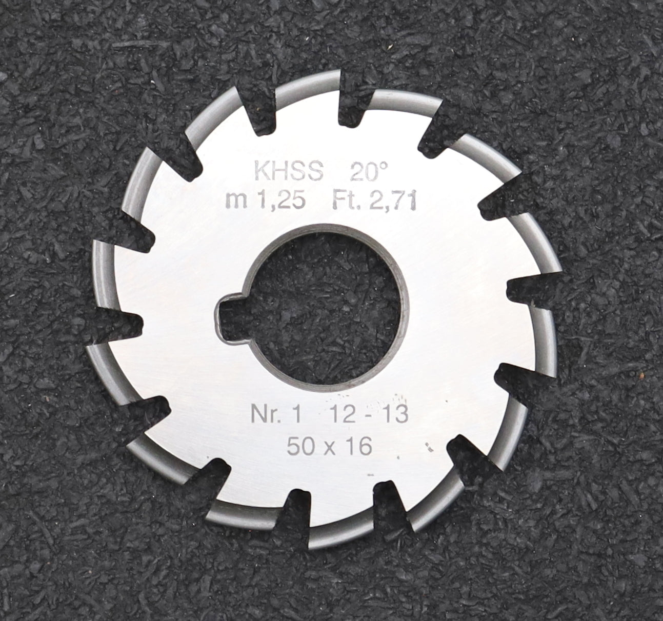 Bild des Artikels DOLD-Zahnformfräser-m=-1,25mm-No.-1-für-Z=-12-13-EGW-20°-gear-profile-cutter