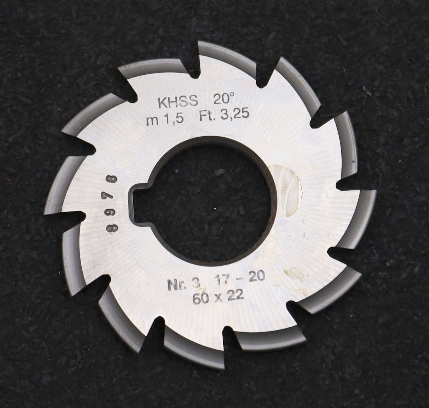 Bild des Artikels DOLD-Zahnformfräser-m=-1,5mm-No.-3-für-Z=-17-20-EGW-20°-gear-profile-cutter