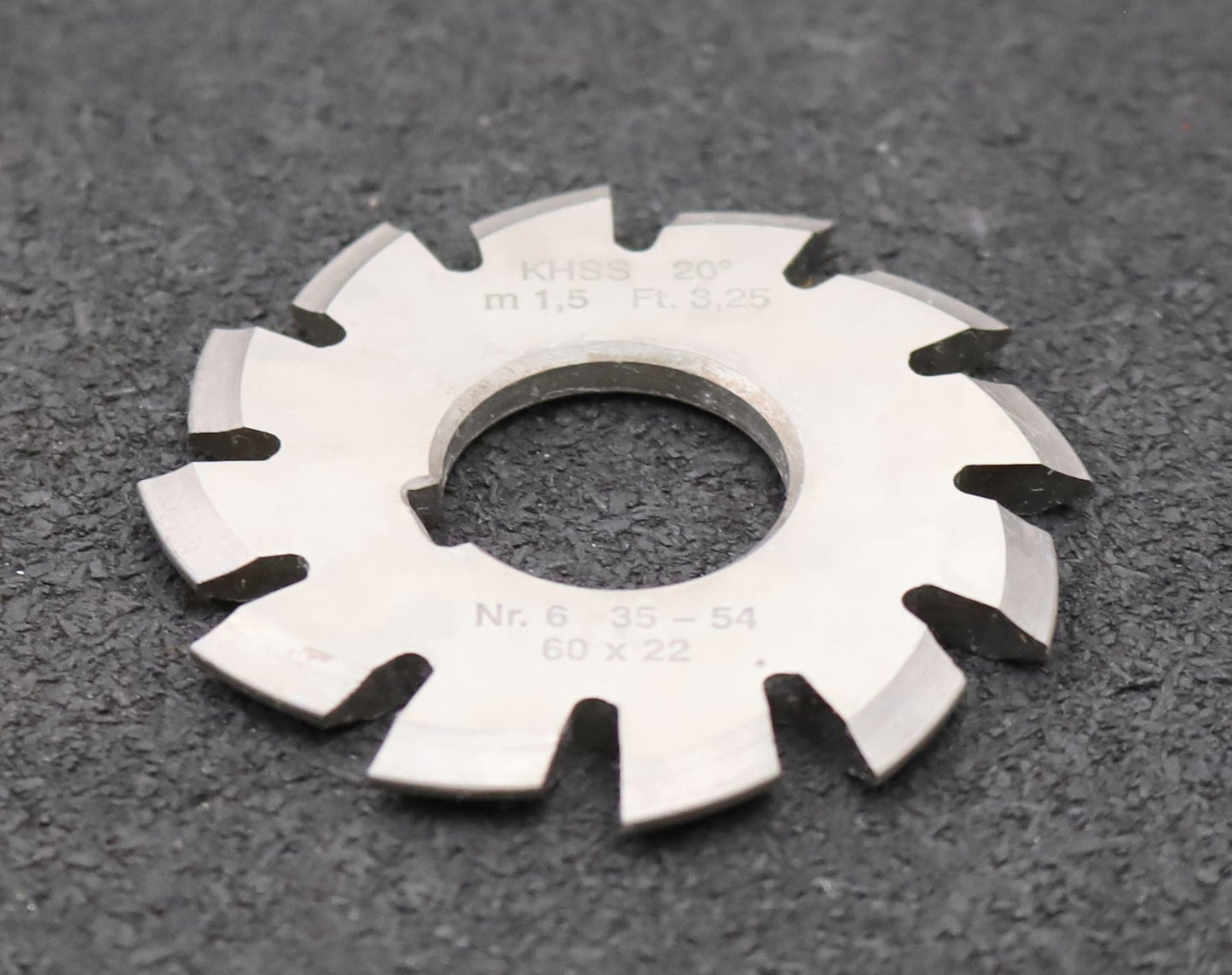 Bild des Artikels DOLD-Zahnformfräser-m=-1,5mm-No.-6-für-Z=-35-54-EGW-20°-gear-profile-cutter