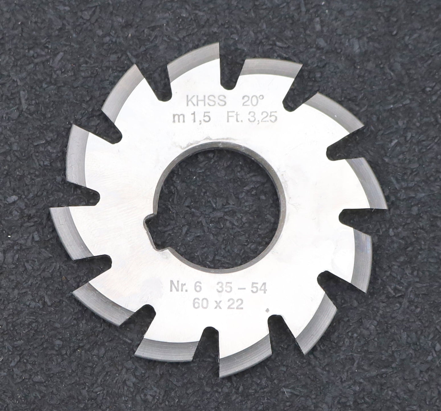 Bild des Artikels DOLD-Zahnformfräser-m=-1,5mm-No.-6-für-Z=-35-54-EGW-20°-gear-profile-cutter