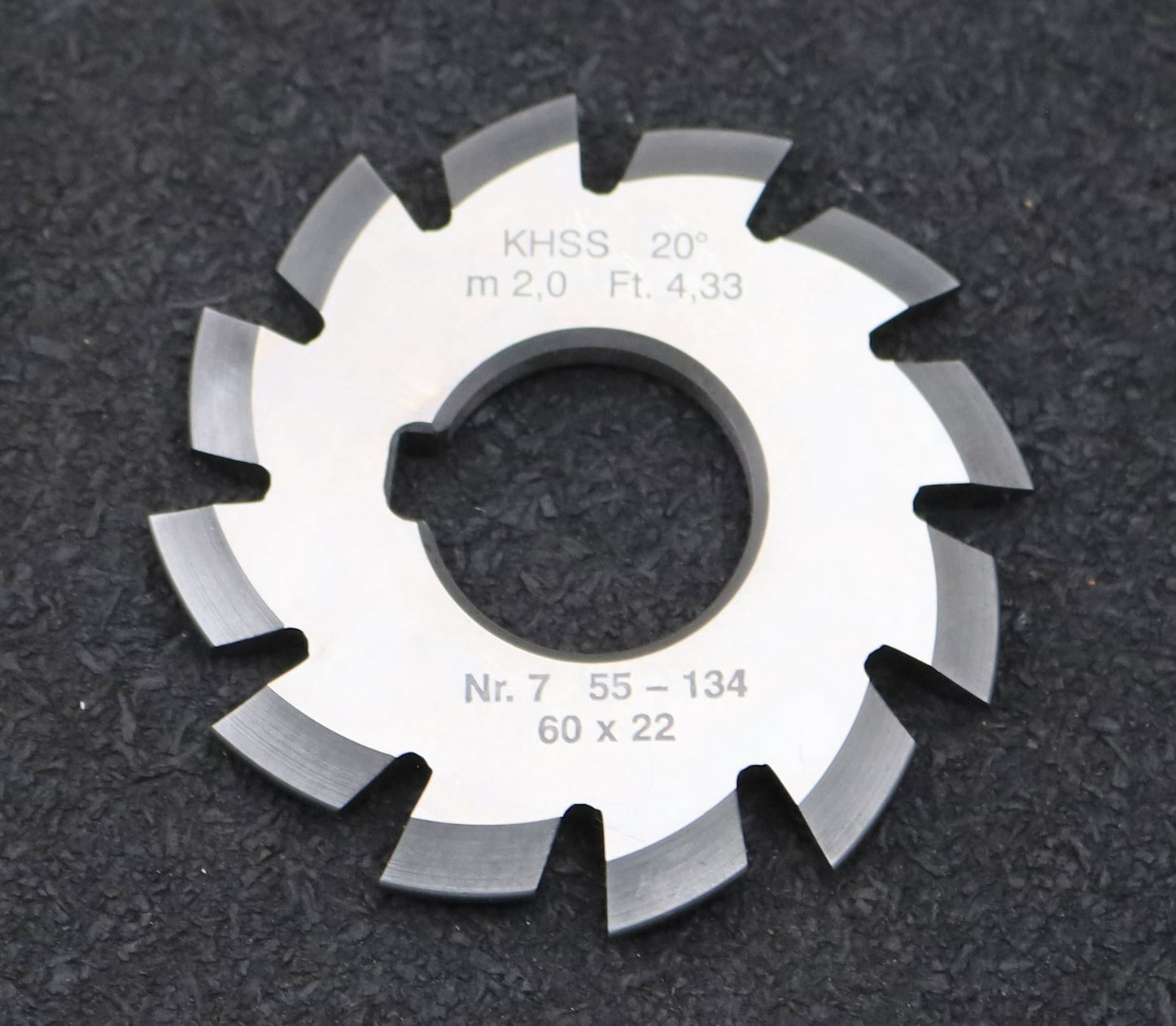 Bild des Artikels DOLD-Zahnformfräser-m=-2mm-No.-7-für-Z=-55-134-EGW-20°-gear-profile-cutter