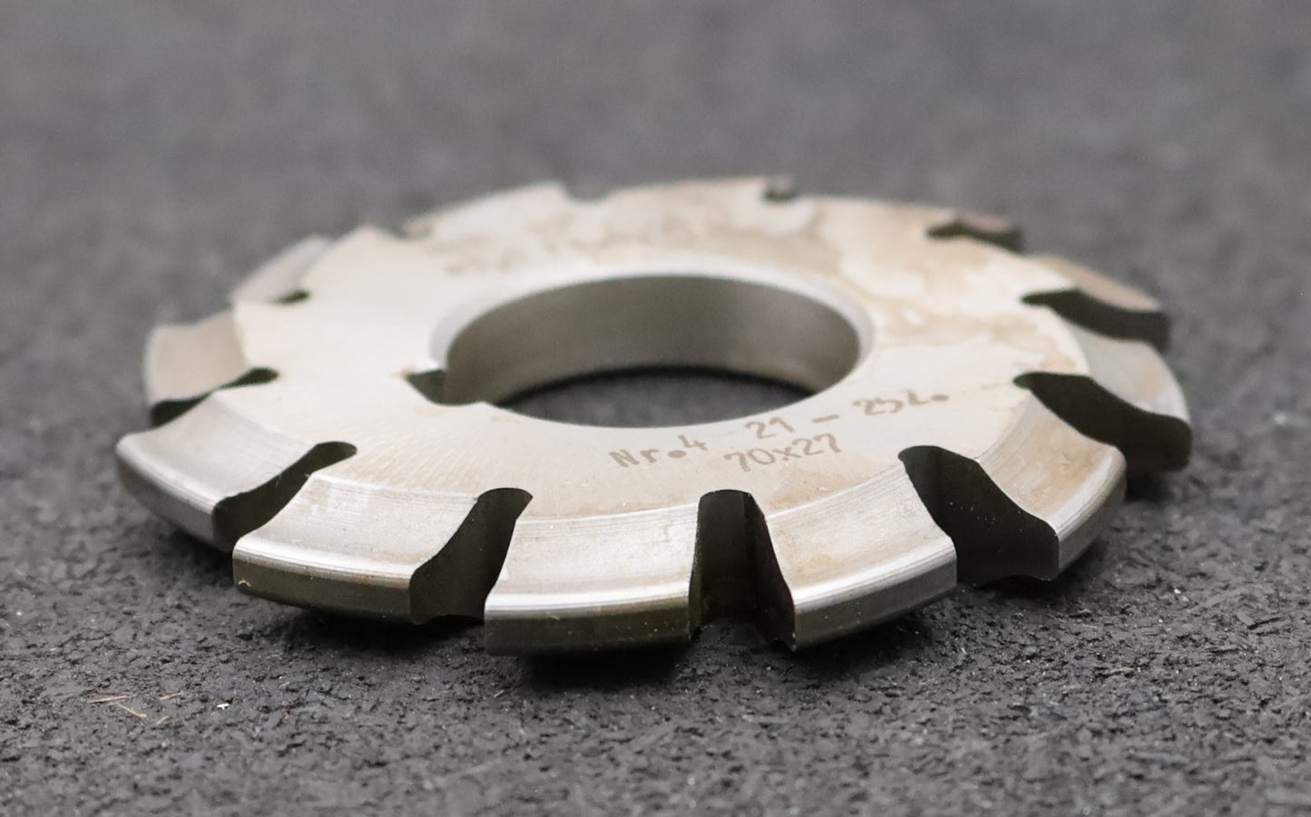 Bild des Artikels DOLD-Zahnformfräser-m=-3mm-No.-4-für-Z=-21-25-EGW-15°-gear-profile-cutter