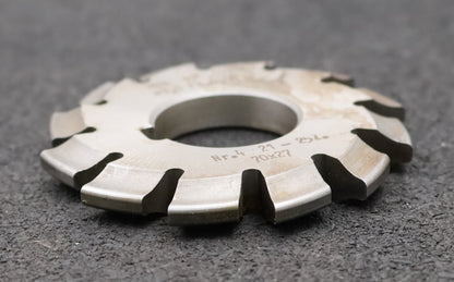 Bild des Artikels DOLD-Zahnformfräser-m=-3mm-No.-4-für-Z=-21-25-EGW-15°-gear-profile-cutter