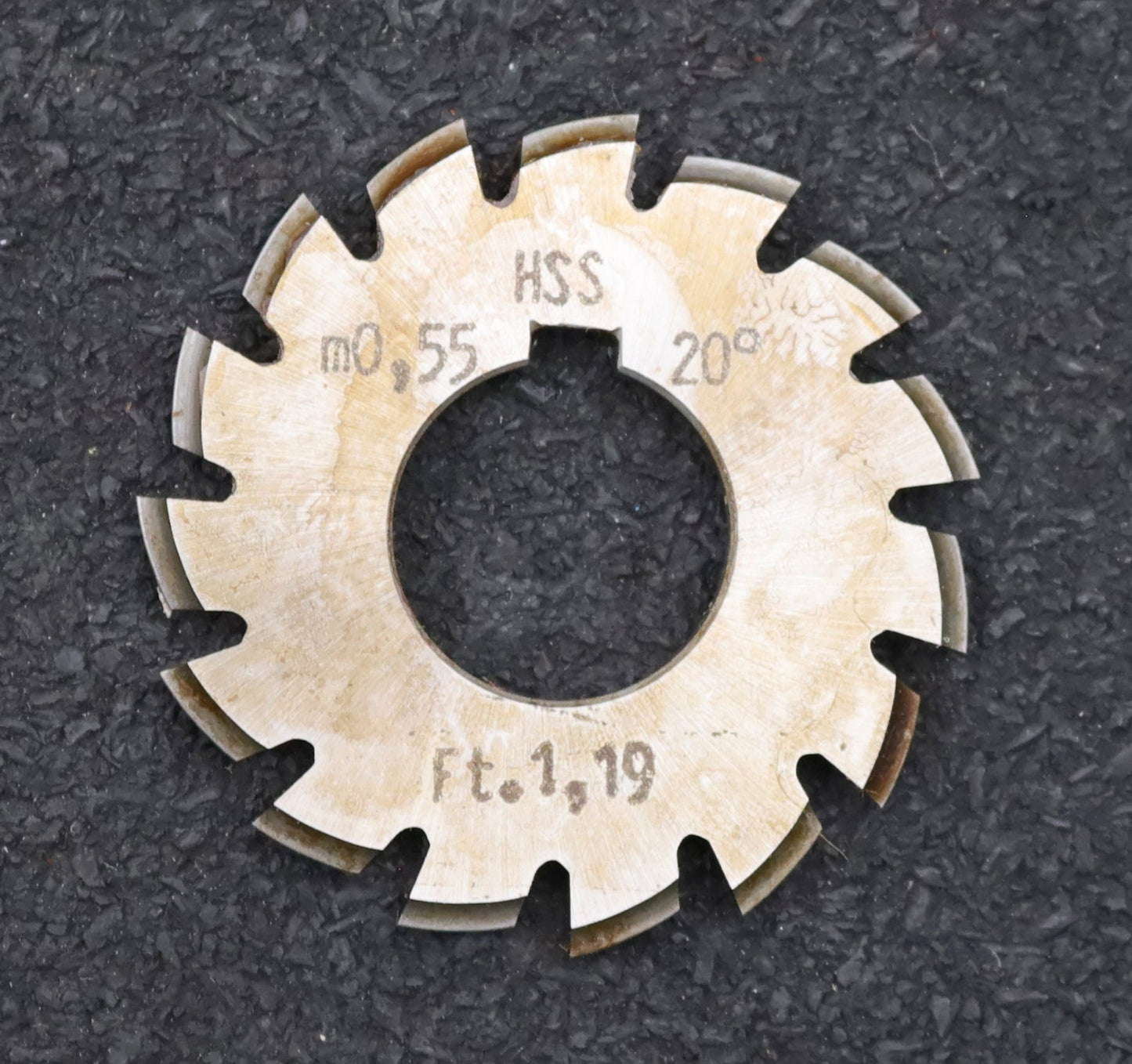 Bild des Artikels DOLD-Zahnformfräser-m=-0,55mm-No.-2-für-Z=-14-16-EGW-20°-gear-profile-cutter
