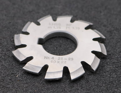 Bild des Artikels DOLD-Zahnformfräser-m=-1,75mm-No.-4-für-Z=-21-25-EGW-20°-gear-profile-cutter