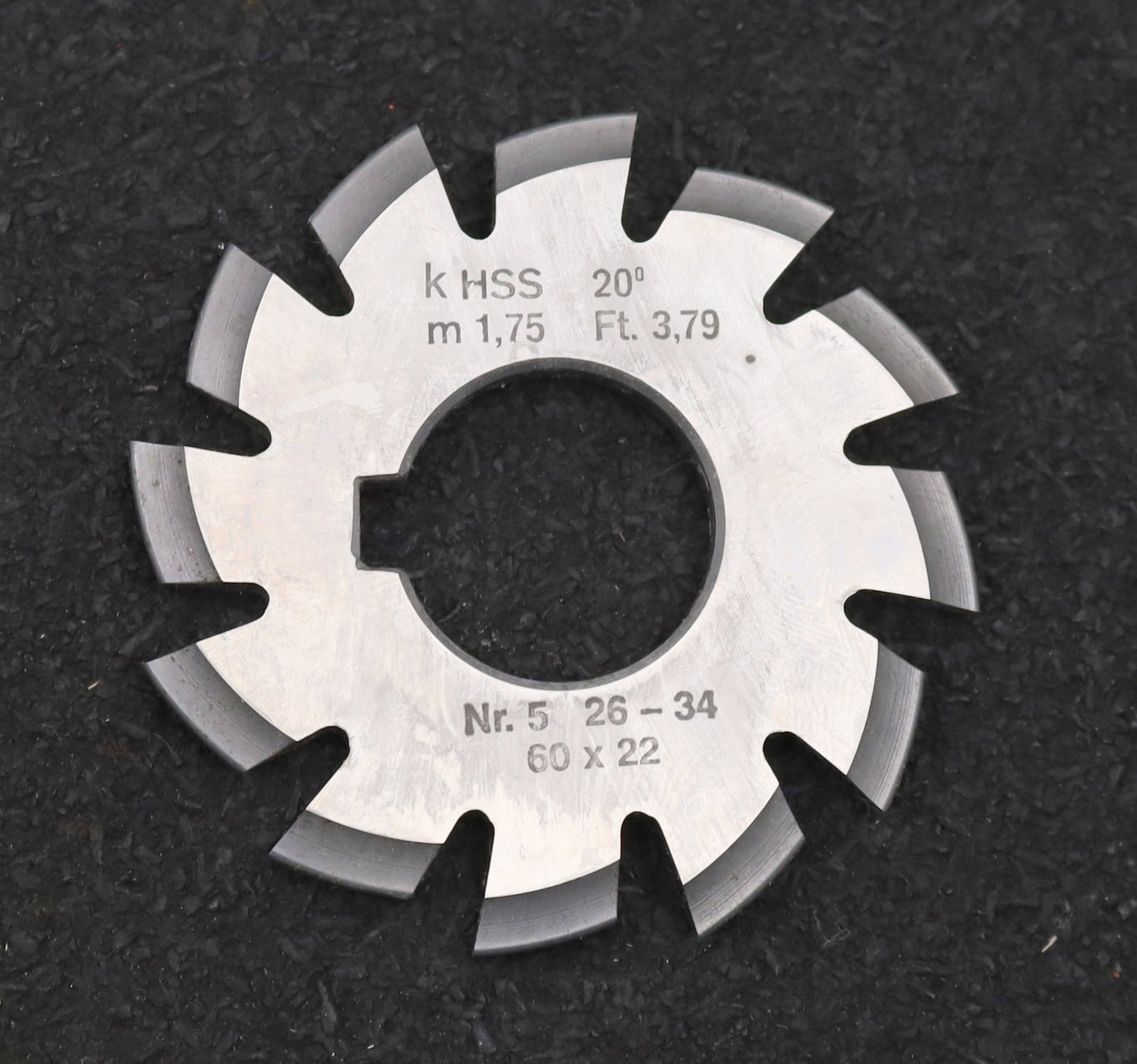 Bild des Artikels DOLD-Zahnformfräser-m=-1,75mm-No.-5-für-Z=-26-34-EGW-20°-gear-profile-cutter