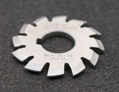 Bild des Artikels DOLD-Zahnformfräser-m=-1,75mm-No.-6-für-Z=-35-54-EGW-20°-gear-profile-cutter