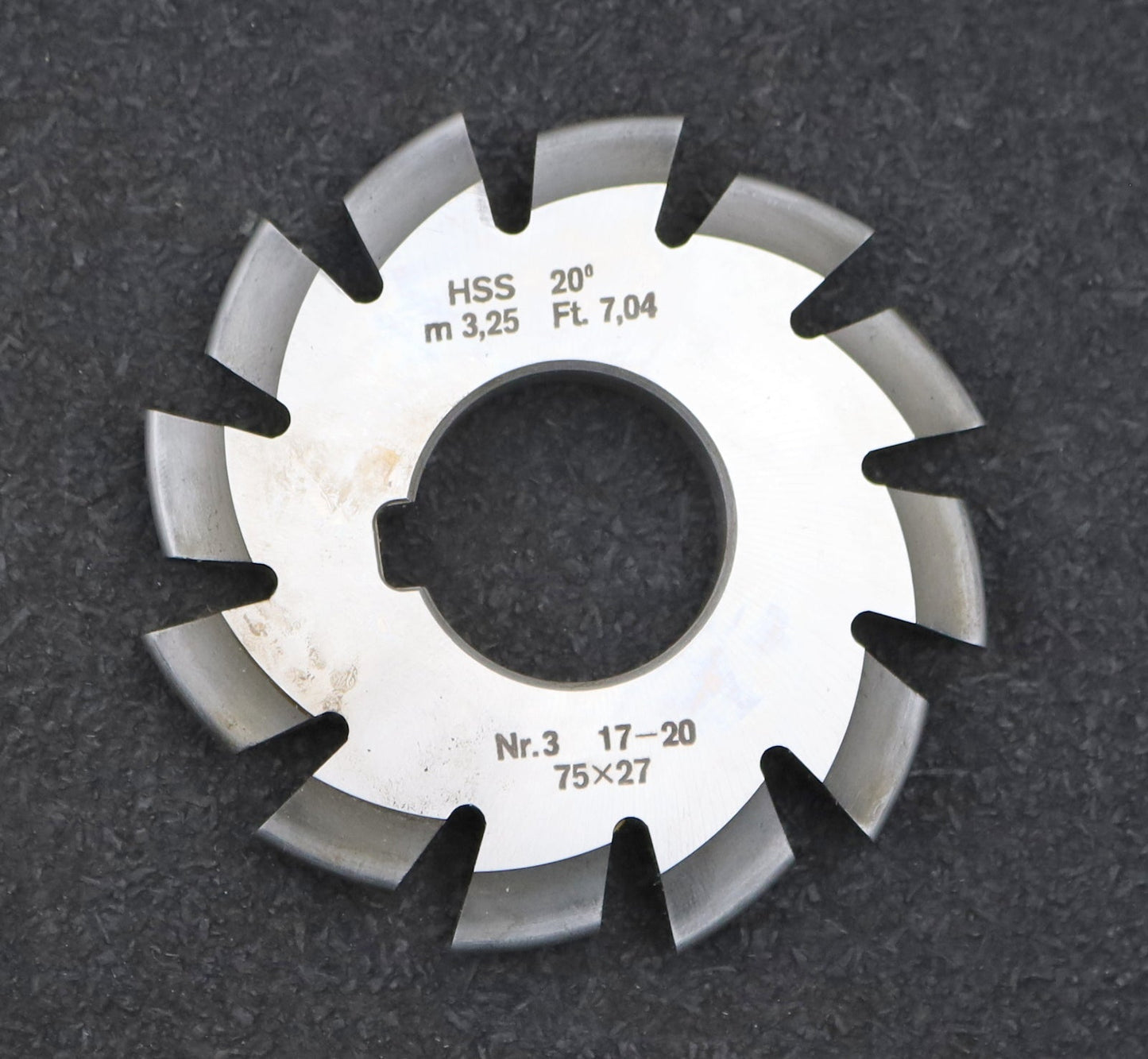Bild des Artikels DOLD-Zahnformfräser-m=-3,25mm-No.-3-für-Z=-17-20-EGW-20°-gear-profile-cutter
