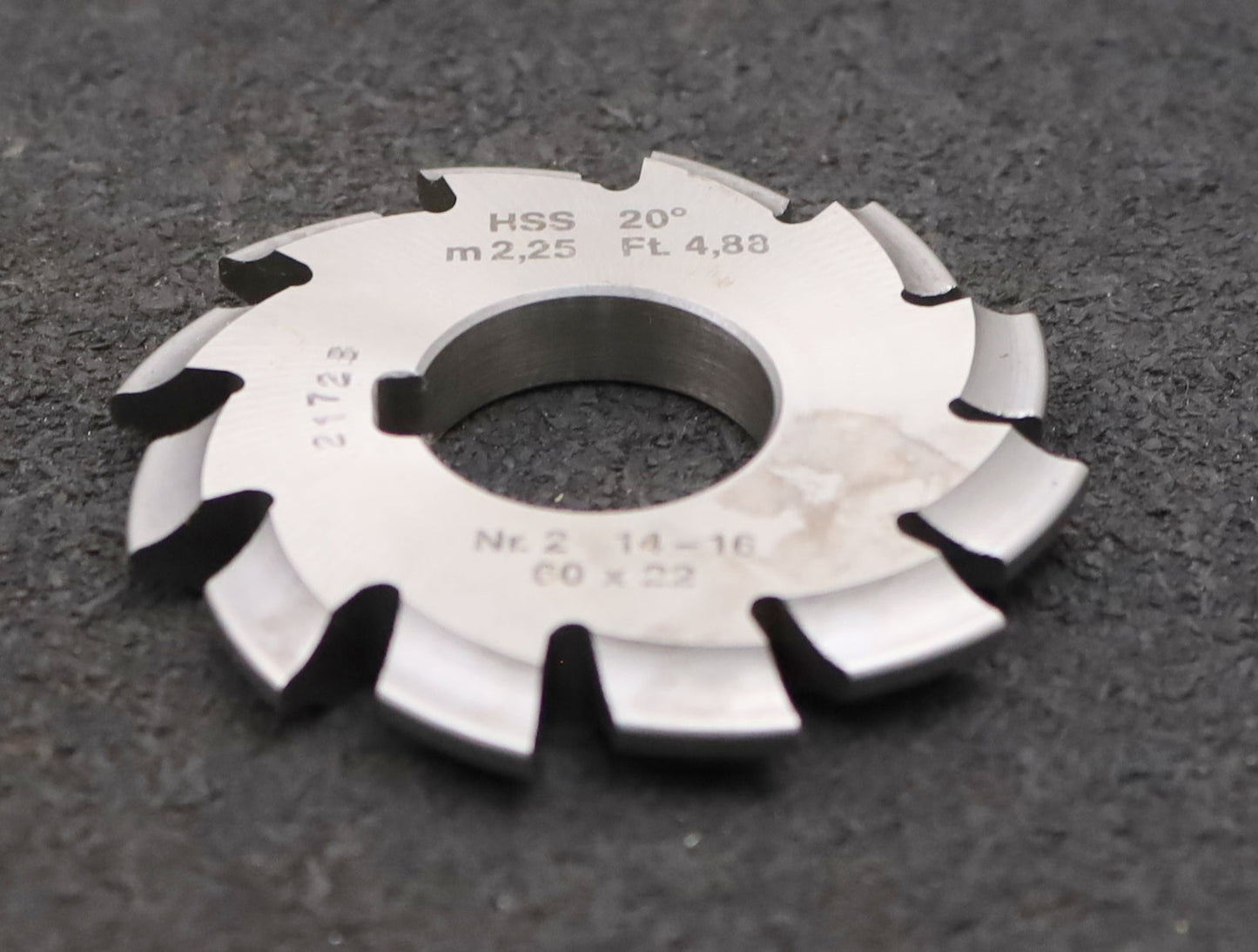 Bild des Artikels DOLD-Zahnformfräser-m=-2,25mm-No.-2-für-Z=-14-16-EGW-20°-gear-profile-cutter