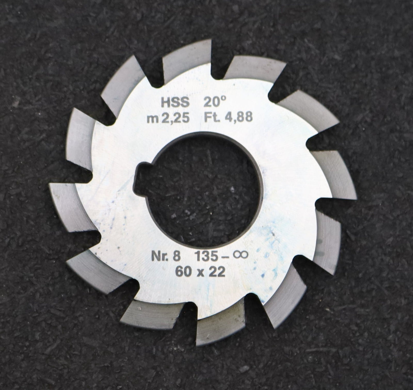 Bild des Artikels DOLD-Zahnformfräser-m=-2,25mm-No.-8-für-Z=-135-00-EGW-20°-gear-profile-cutter