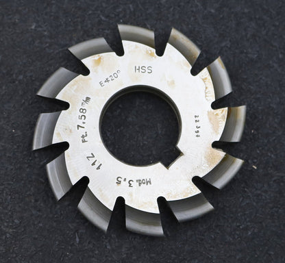 Bild des Artikels DOLD-Zahnformfräser-m=-3,5mm-für-Z=-11-EGW-20°-Ø75x27mm-LKN-gear-profile-cutter