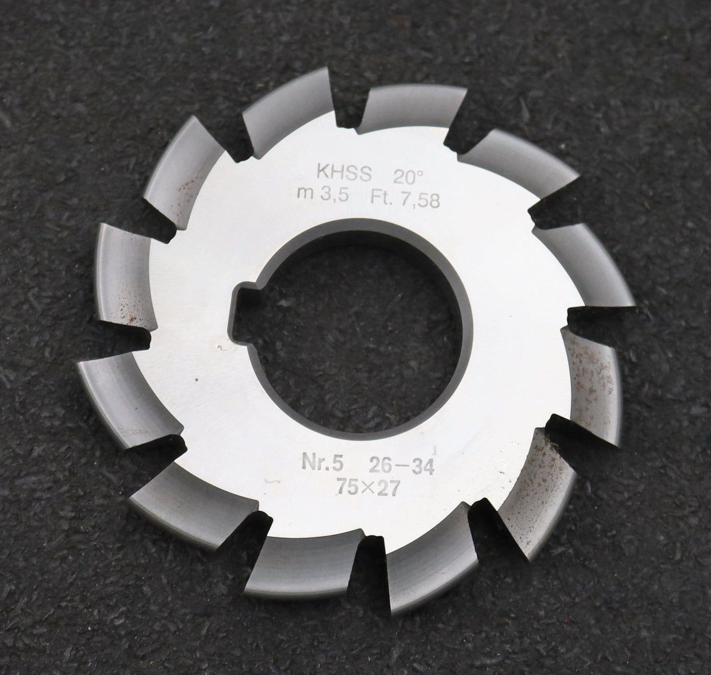 Bild des Artikels DOLD-Zahnformfräser-m=-3,5mm-No.-5-für-Z=-26-34-EGW-20°-gear-profile-cutter