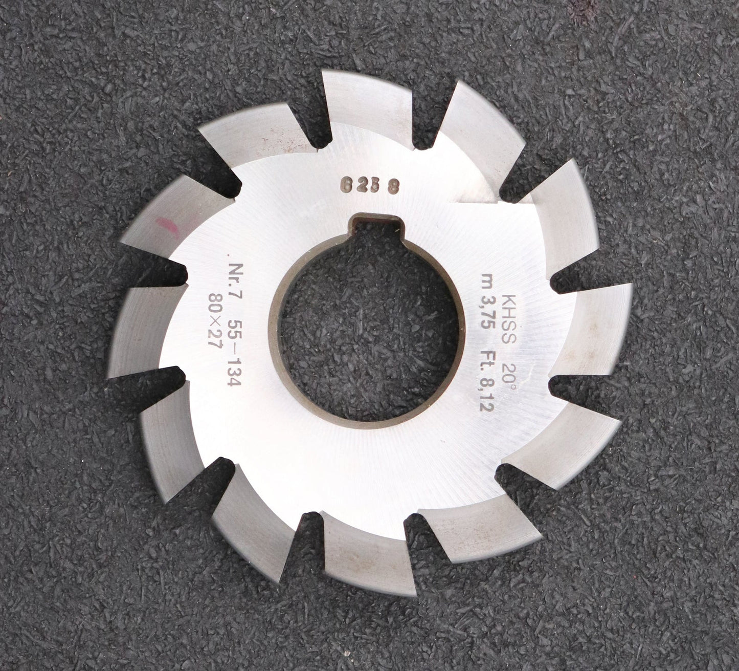 Bild des Artikels DOLD-Zahnformfräser-m=-3,75mm-No.-7-für-Z=-55-134-EGW-20°-gear-profile-cutter