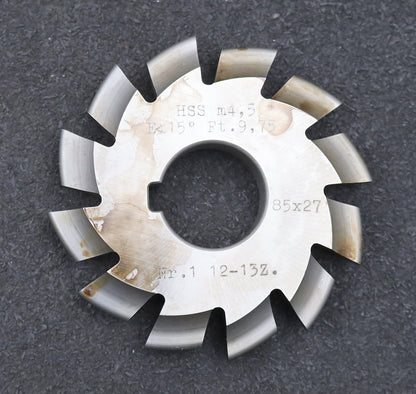 Bild des Artikels DOLD-Zahnformfräser-m=-4,5mm-No.-1-für-Z=-12-13-gear-profile-cutter