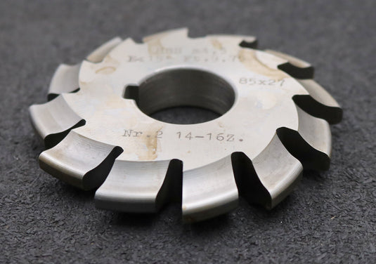 Bild des Artikels DOLD-Zahnformfräser-m=-4,5mm-No.-2-für-Z=-14-16-gear-profile-cutter
