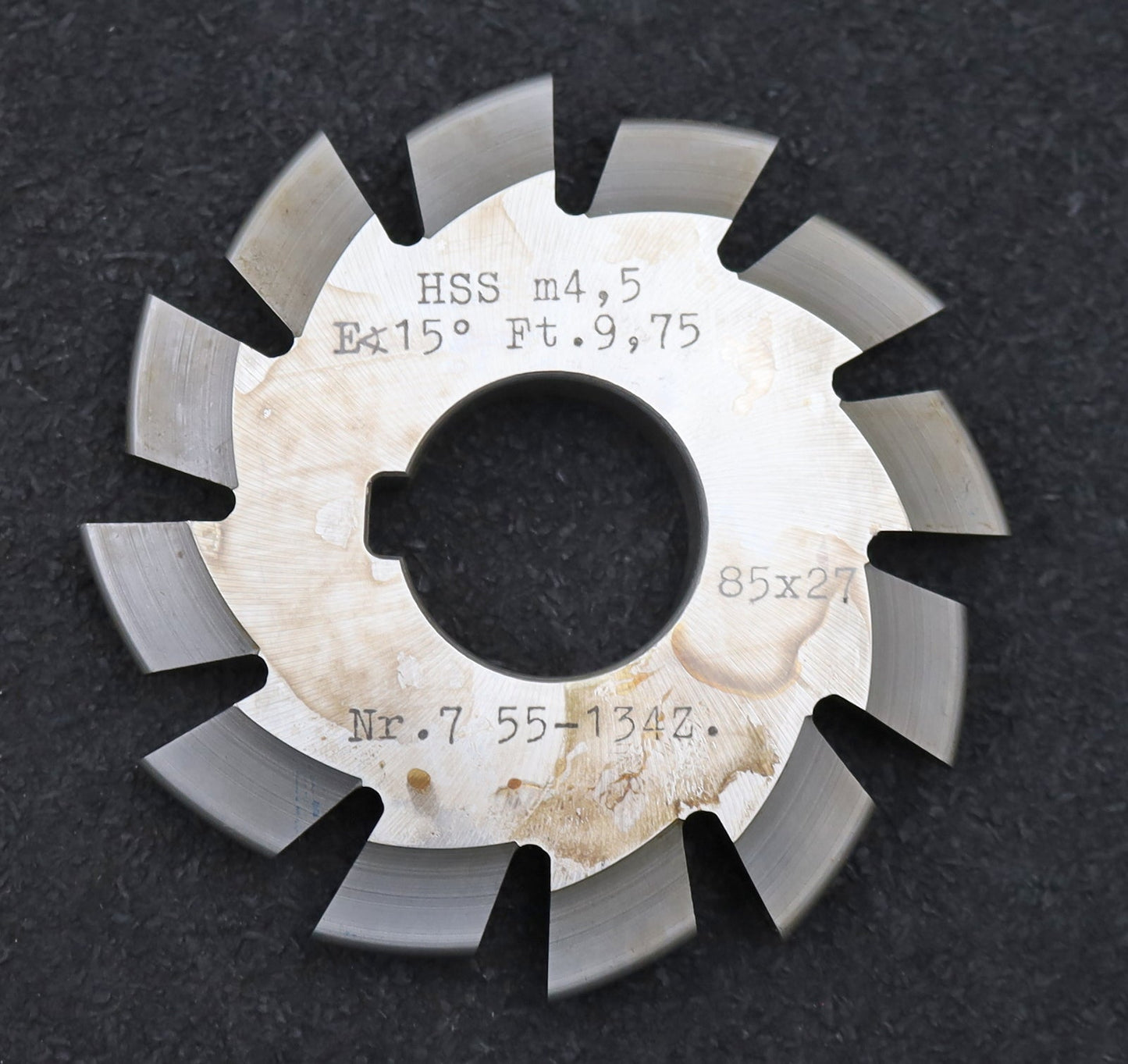 Bild des Artikels DOLD-Zahnformfräser-m=-4,5mm-No.-7-für-Z=-55-134-gear-profile-cutter