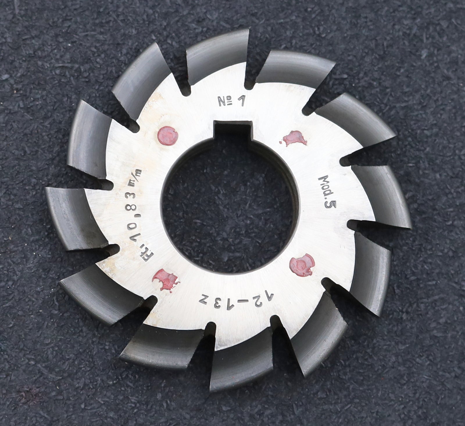 Bild des Artikels DOLD-Zahnformfräser-m=-5mm-No.-1-für-Z=-12-13-EGW-20°-gear-profile-cutter