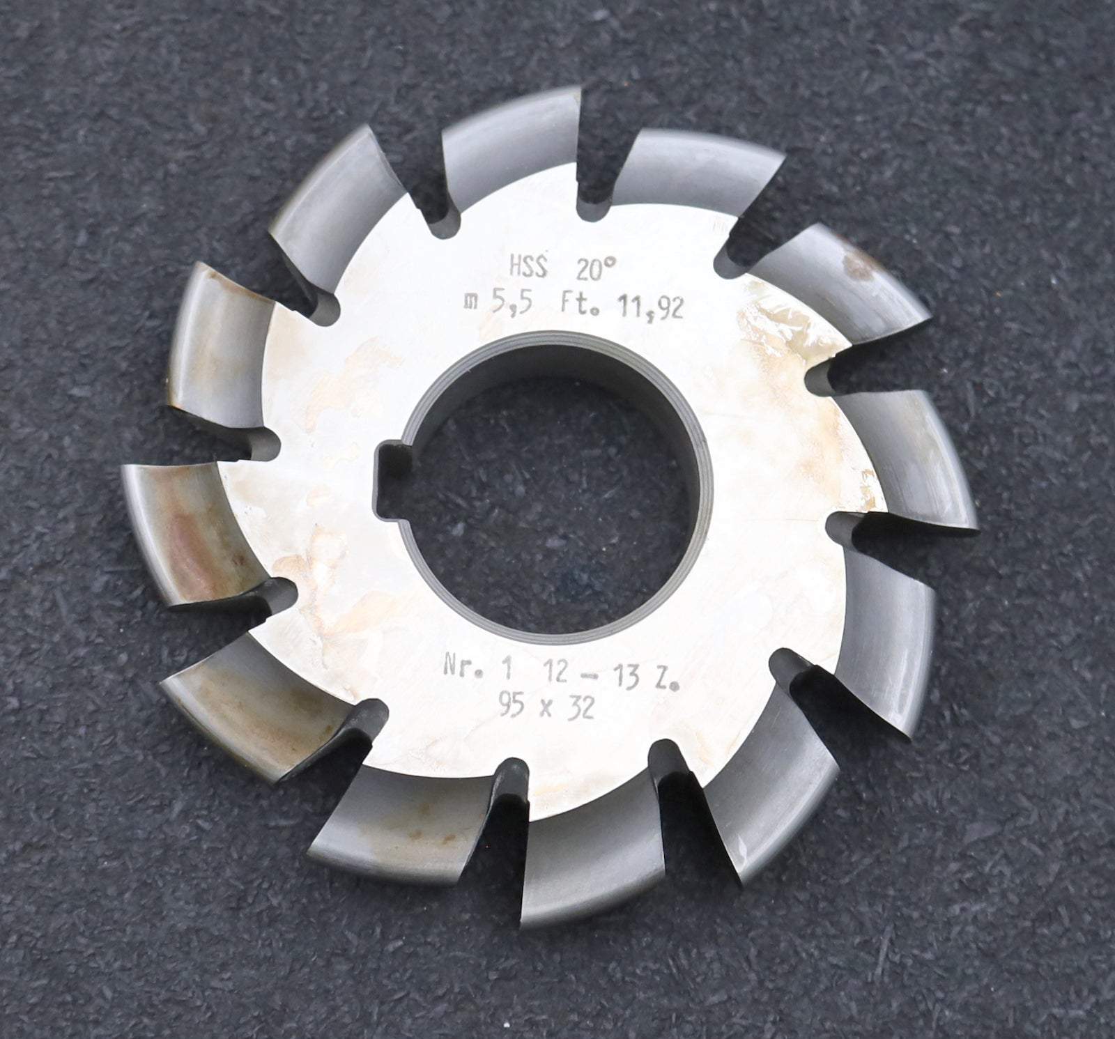 Bild des Artikels DOLD-Zahnformfräser-m=-5,5mm-No.-1-für-Z=-12-13-EGW-20°-gear-profile-cutter