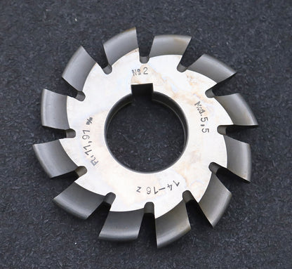 Bild des Artikels DOLD-Zahnformfräser-m=-5,5mm-No.-2-für-Z=-14-16-EGW-20°-gear-profile-cutter