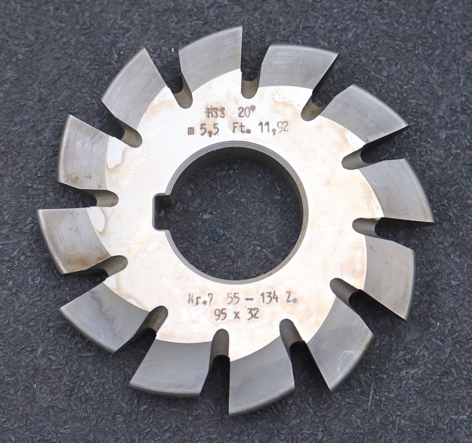 Bild des Artikels DOLD-Zahnformfräser-m=-5,5mm-No.-7-für-Z=-55-134-EGW-20°-gear-profile-cutter