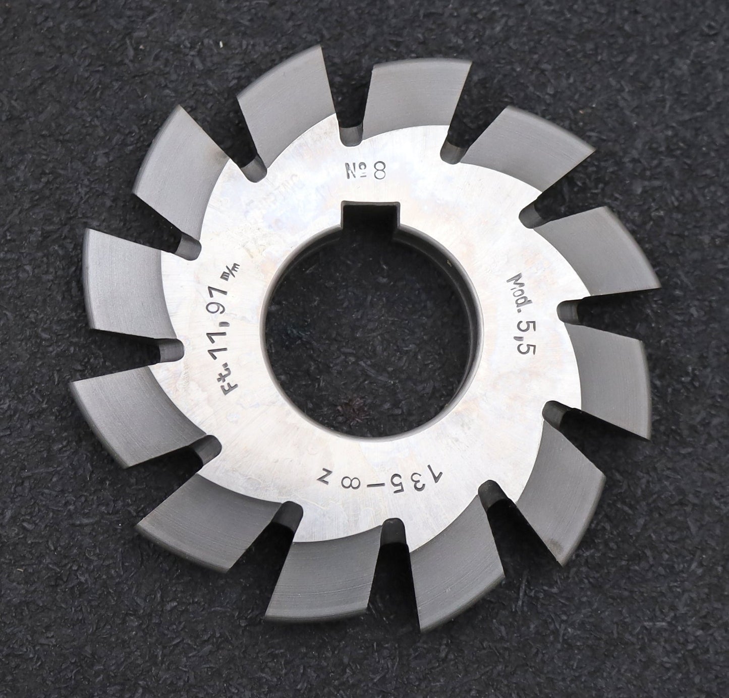 Bild des Artikels DOLD-Zahnformfräser-m=-5,5mm-No.-8-für-Z=-135-00-EGW-20°-Ø95x32mm