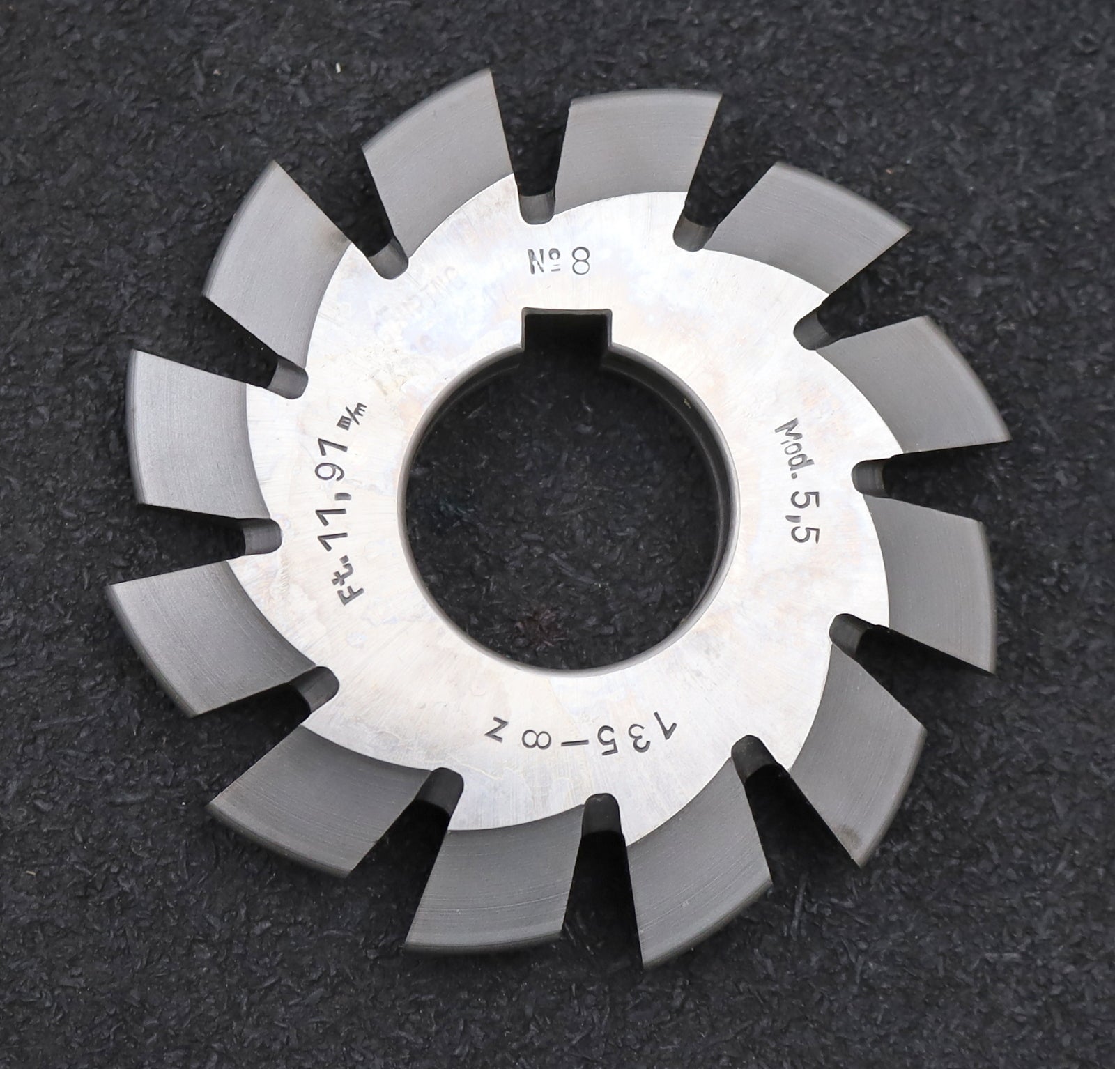 Bild des Artikels DOLD-Zahnformfräser-m=-5,5mm-No.-8-für-Z=-135-00-EGW-20°-Ø95x32mm