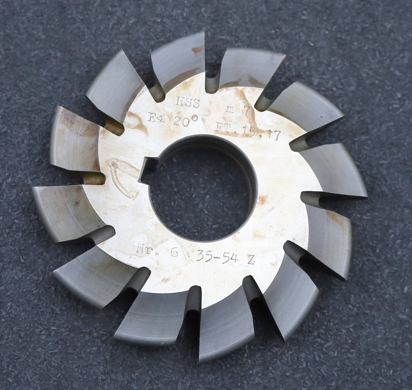 Bild des Artikels DOLD-Zahnformfräser-m=-7mm-No.-6-für-Z=-35-54-EGW-20°-gear-profile-cutter