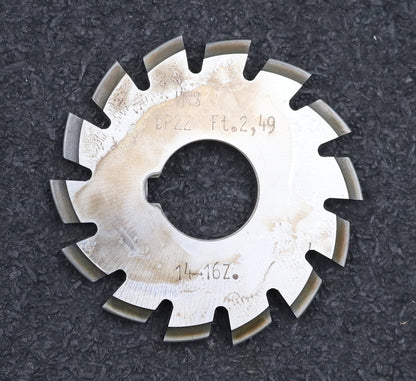 Bild des Artikels DOLD-Zahnformfräser-D.P.=-22-No.-7-für-Z=-14-16-EGW-20°-gear-profile-cutter