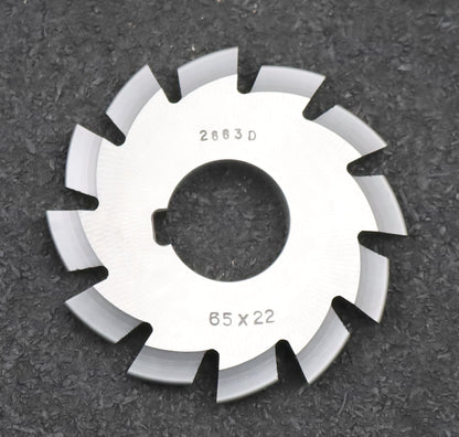 Bild des Artikels DOLD-Zahnformfräser-D.P.=-10-No.-3-für-Z=-35-54-EGW-20°-Ø65x22mm-mit-LKN