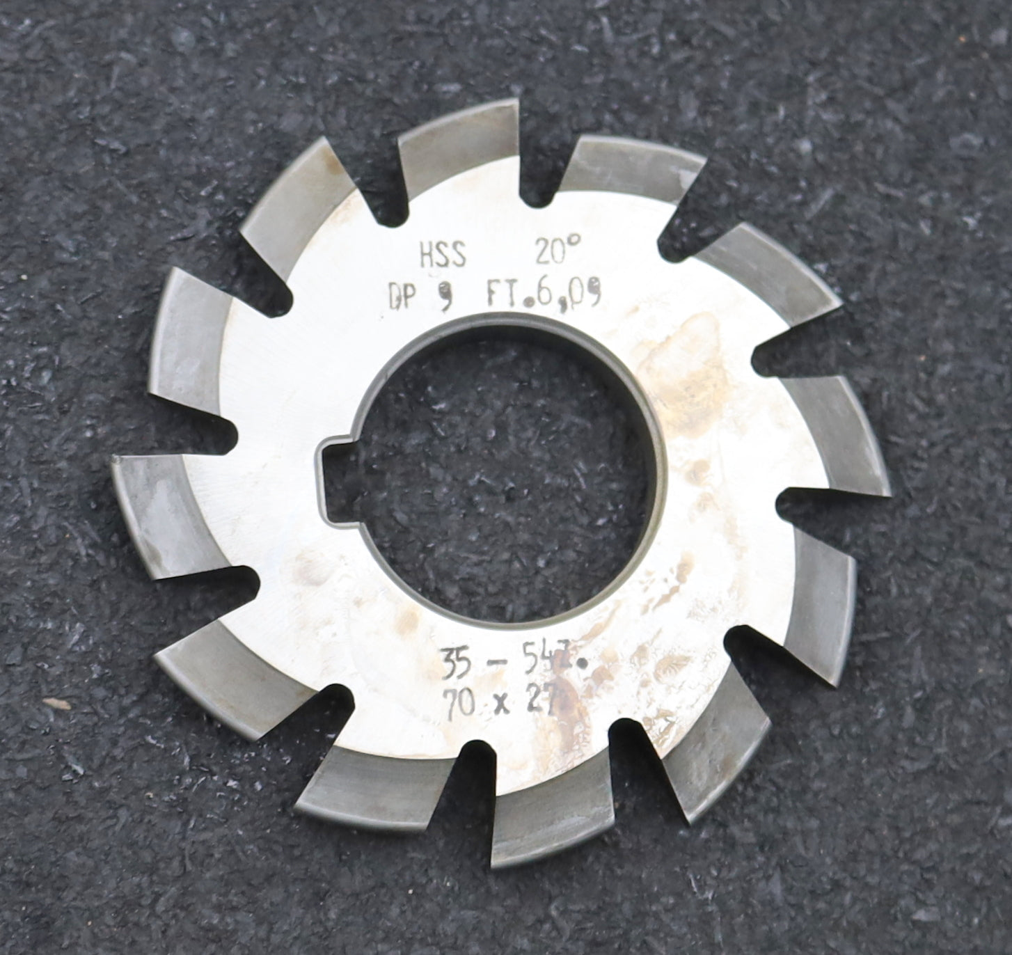 Bild des Artikels DOLD-Zahnformfräser-D.P.=-9-No.-3-für-Z=-35-54-EGW-20°-gear-profile-cutter