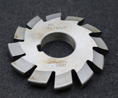 Bild des Artikels DOLD-Zahnformfräser-D.P.=-6-No.-3-für-Z=-35-54-EGW-20°-gear-profile-cutter