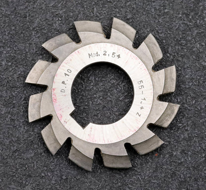 Bild des Artikels DOLD-Zahnformfräser-D.P.=-10-No.-2-für-Z=-55-134-EGW-14°30'-gear-profile-cutter