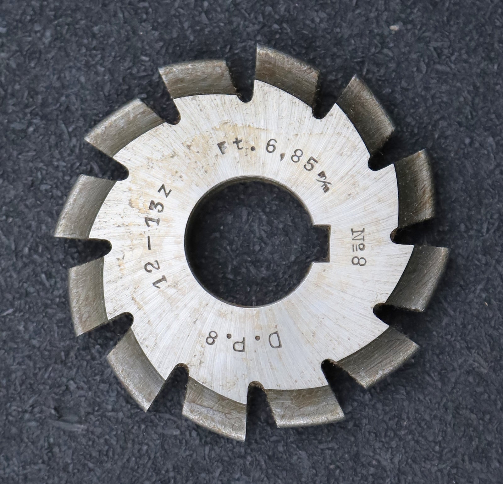 Bild des Artikels DOLD-Zahnformfräser-D.P.=-8-No.-8-für-Z=-12-13-EGW-15°-gear-profile-cutter